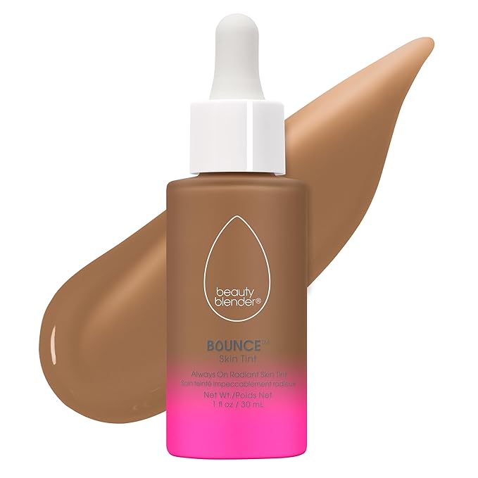 Beautyblender 12-Hour Always on Radiant Skin Tint, Breathable Serum Foundation Stays Put for All Day Long Wear, Infused with Hyaluronic Acid & Niacinamide, Tan 5-VivaGrace Women