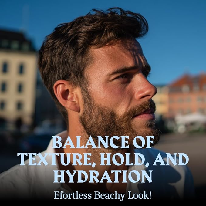 Striking Viking Sea Salt Spray for Men - Medium Hold - 6.76 Fl Oz (200ml) Blue Ocean Scent - Texturizing, Volumizing & Curl Enhancing - Beachy Texture Salt Spray for Hair-VivaGrace Women