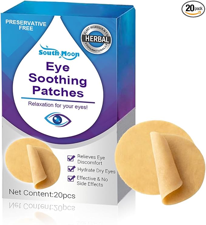Eye Care Patch 20PCS Eye Pads for Tired Eyes & Dry Eyes Eye Cooling Pads for Puffy Eyes, Office Eye Relief & Refresh Refresh and Revitalize Tired Eyes-VivaGrace Women
