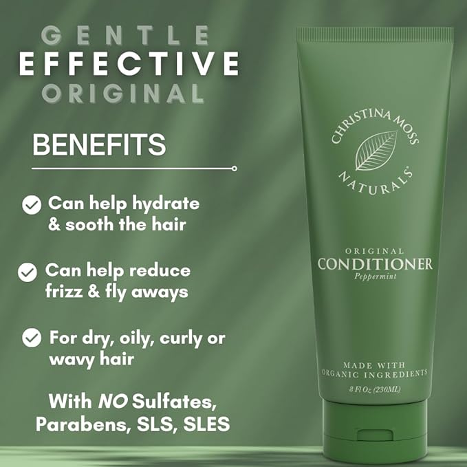 Christina Moss Naturals Conditioner Organic and Natural Ingredients, No Silicones, No Parabens-VivaGrace Women