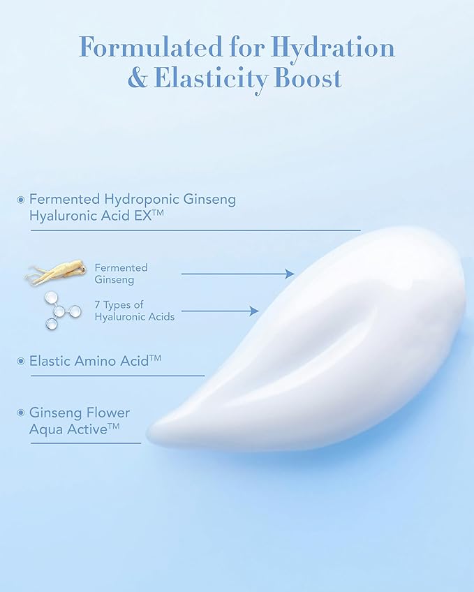 Sooryehan Water Spring Cream AD Amazon Set (4.2fl oz) - Korean Moisturizer Skincare for Deep Hydration Boost & Elasticity by LG Beauty. Fermented Ginseng, Hyaluronic Acid,-VivaGrace Women