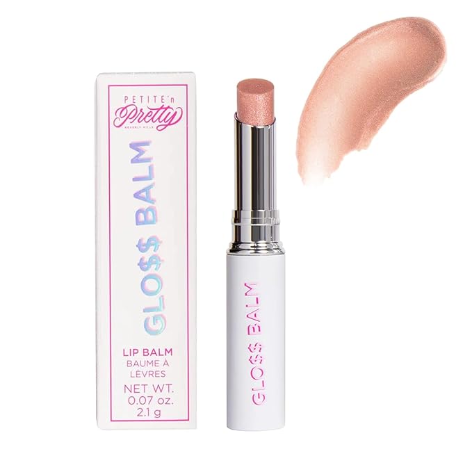 Petite 'n Pretty Glo$$ Lip Balm ($tocks & Bronze) - Makeup for Kids, Tweens, Teens - Hydrating, Lightweight Lip Gloss, Made in the USA-VivaGrace Women