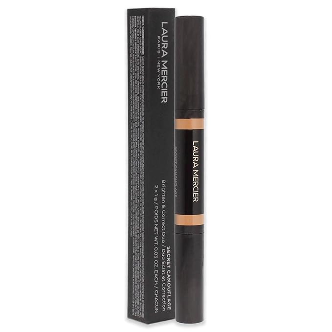 Laura Mercier Secret Camouflage Concealer Duo Stick - 3C Medium with Cool Undertones Women 2 x 0.3 oz-VivaGrace Women