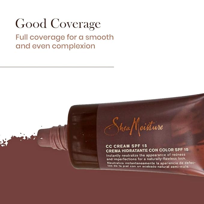 Shea Moisture CC Cream SPF 15 - Deep-VivaGrace Women