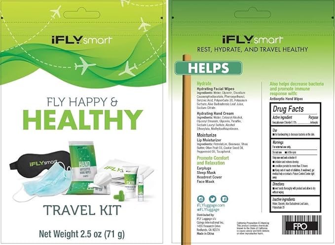 iFLYsmart Fly Happy and Healthy Travel Kit-VivaGrace Women