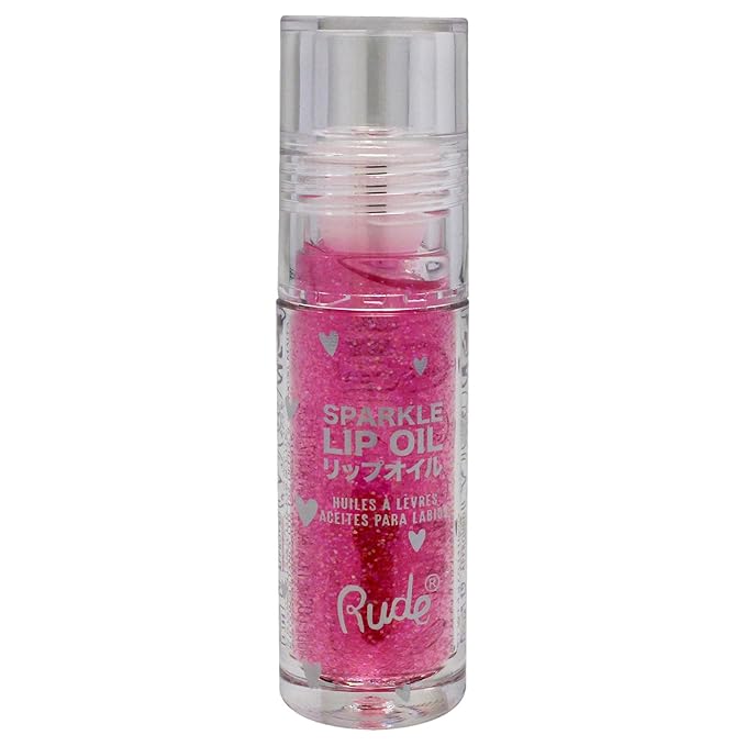 RUDE Manga Sparkle Lip Oil-VivaGrace Women
