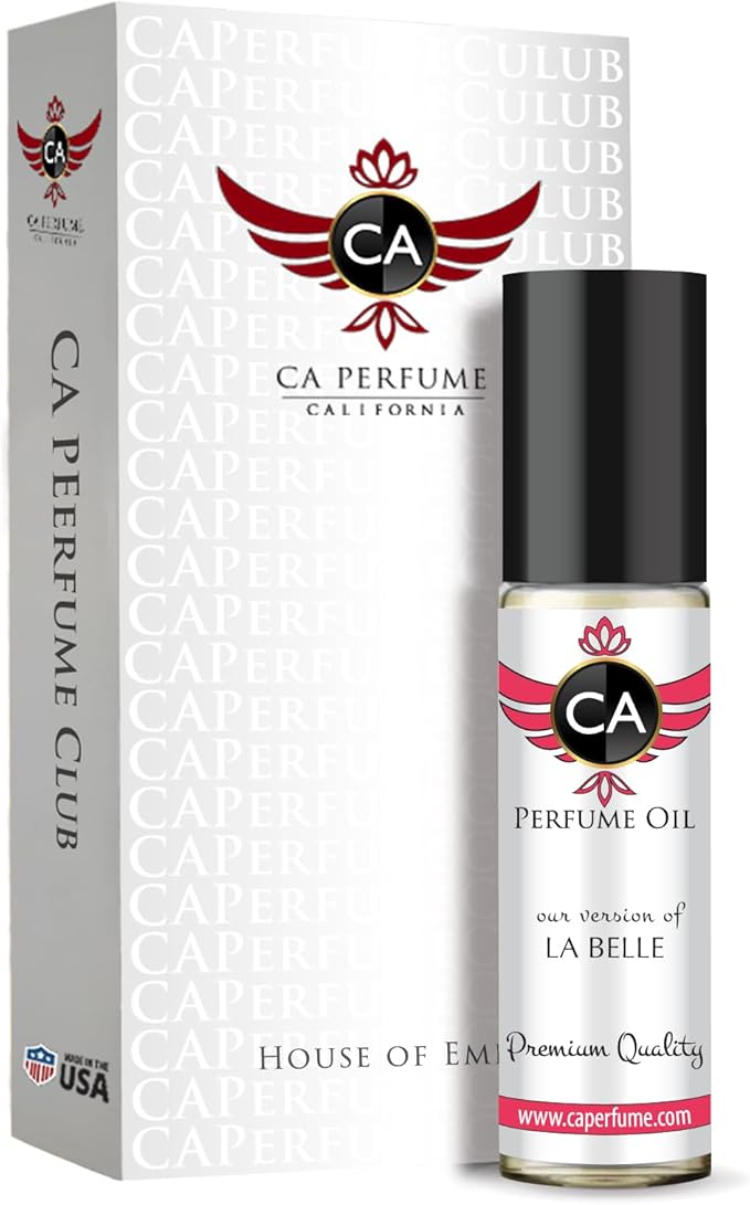 CA Perfume Impression of La Belle for Women Fragrance Body Oil Dupes Roll-On 0.3 Fl Oz/10ml-VivaGrace Women
