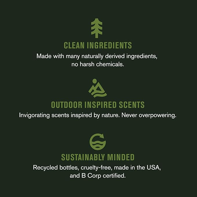 Every Man Jack Hydrating Mens Body Wash - Cleanse, Nourish, and Hydrate Skin with Naturally Derived Ingredients - Paraben Free - Amber + Sandalwood, Pacific Cypress and Coastal Moss - 3pk-VivaGrace Women