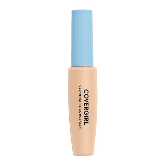 COVERGIRL - Clean Matte Concealer, Oil-Free, Lightweight Formula, Blendable, Natural-Looking Coverage, 100% Cruelty-Free-VivaGrace Women