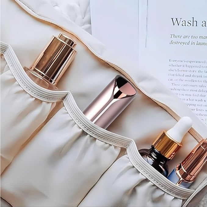 tuokiy Facial Hair Remover for Women, Face Shaver for Women, Lady Face Electric Razor for Lip, Chin, Peach Fuzz, 2 Replacement Heads and USB Rechargeable-VivaGrace Women