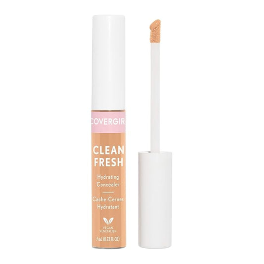 COVERGIRL Clean Fresh Hydrating Concealer, Light, 0.23 Fl Oz-VivaGrace Women