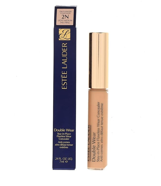 Estee Lauder Double Wear Stay-In-Place Flawless Wear Concealer 2N Light Medium (Neutral), 0.34 Ounce-VivaGrace Women