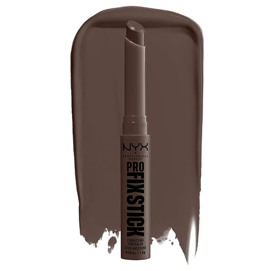 NYX PROFESSIONAL MAKEUP Pro Fix Stick Correcting Concealer, Buildable Medium Coverage Concealer Stick - Rich Espresso-VivaGrace Women