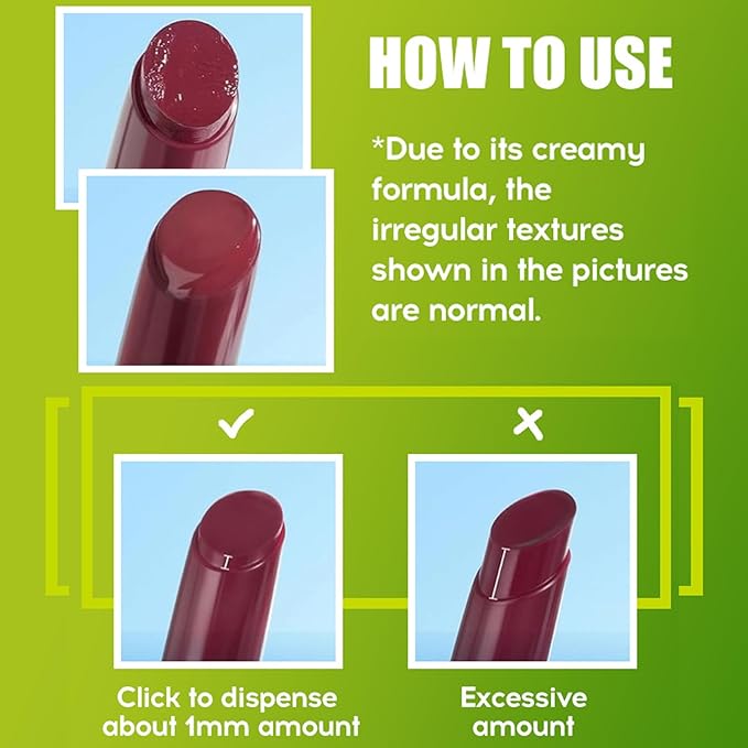 3 Colors Slick Click Lip Balm Set Hydrating Jelly Lipstick Tinted Lip Stain Lip Gloss, Moisturizing, Lightweight, Buildable, Pigmented Vegan Lip Balm, Glossy Lip Makeup for Girls (B)-VivaGrace Women