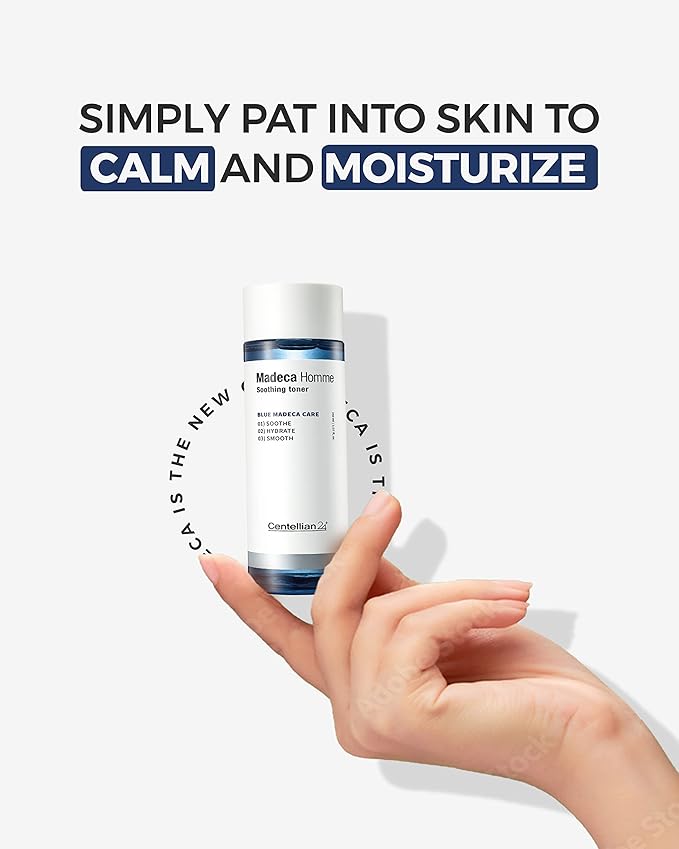 Centellian 24 Homme Soothing Facial Toner with TECA, Centella Asiatica, Vitamin E - Skin Care for Men (5.07 fl oz) by Dongkook Pharmaceutical-VivaGrace Women