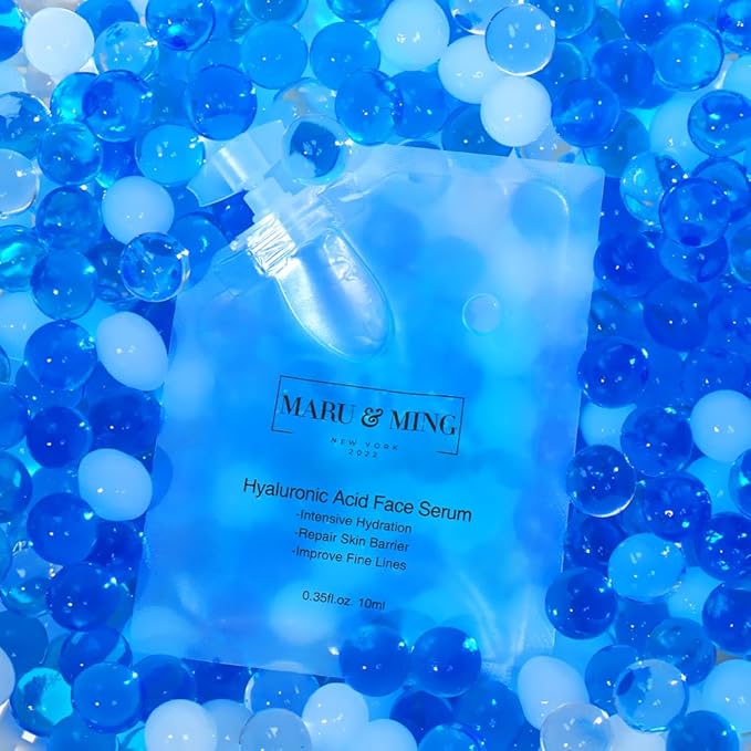 Tres Amigos Collection/Organic Hyaluronic Acid, Vitamin C, Collagen Korean Face Serums 1 oz. Total Weight-VivaGrace Women