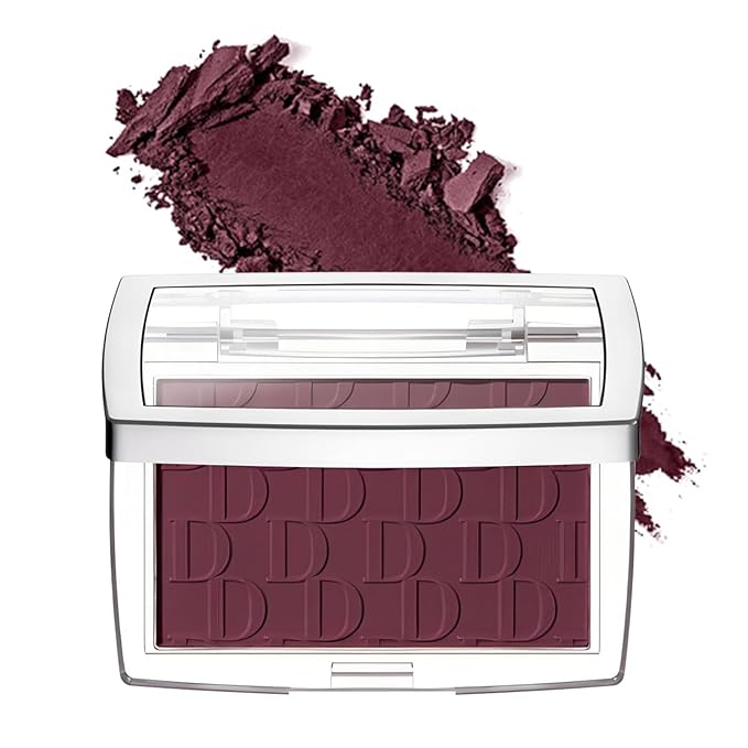 Embossed Blush, Palette Pink Dark Powder Blush Palette-VivaGrace Women