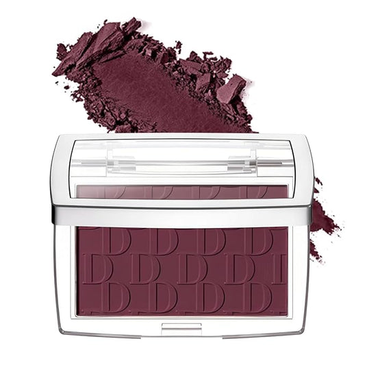 Embossed Blush, Palette Pink Dark Powder Blush Palette-VivaGrace Women