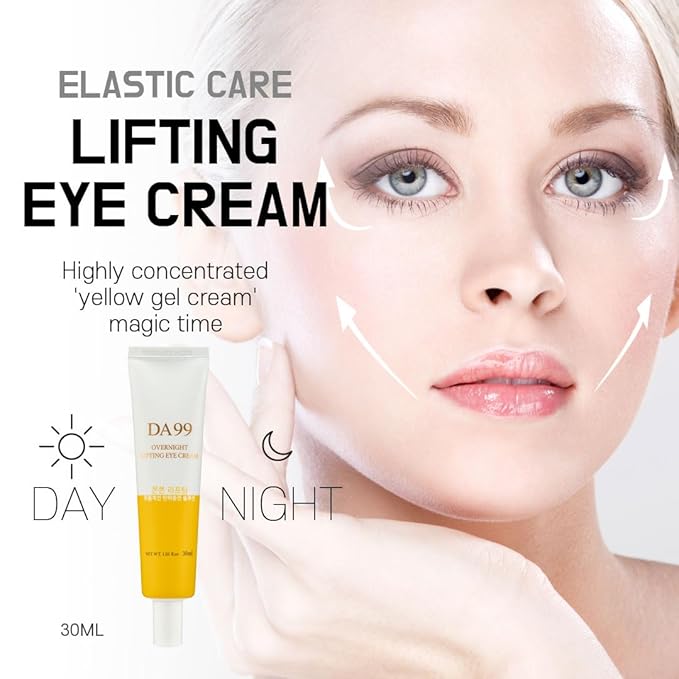 Overnight Lifting Eye Cream Eye Cream for Dark Circles and Puffiness, Improve the look of Fine Lines and Wrinkles (1.01 Ounces)-VivaGrace Women