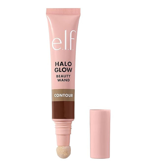 e.l.f. Halo Glow Contour Beauty Wand, Liquid Contour Wand For A Naturally Sculpted Look, Buildable Formula, Vegan & Cruelty-free, Tan/Deep-VivaGrace Women