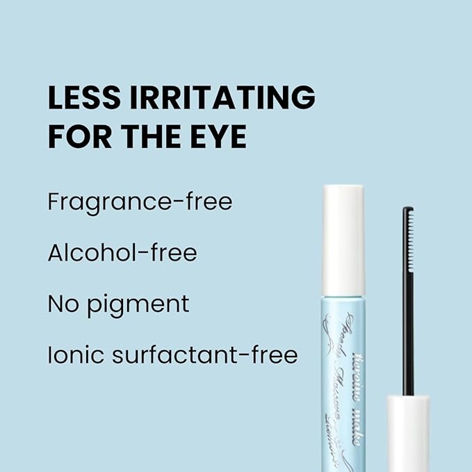 HEROINE MAKE by KISSME Mascara Duo Set | 2 Full-Size -Volumizing & Curl, Long-lasting False Eyelash Effect w/Curvy Brush Advanced Film 01 Jet Black + Gentle Eye Makeup Remover for Waterproof Mascara