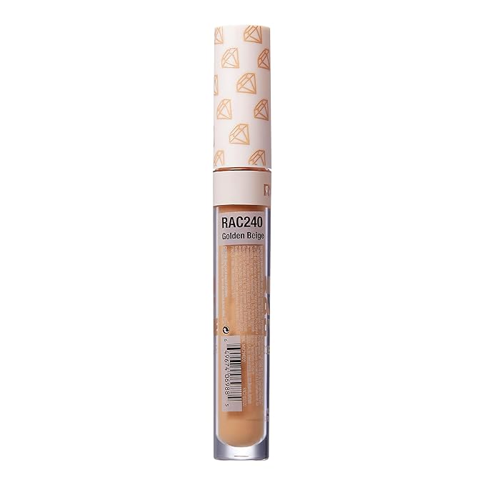 Ruby Kisses All Day Concealer Lightweight Full Coverage Multi-Use Concealer 0.13 Fl Oz (Golden Beige)-VivaGrace Women