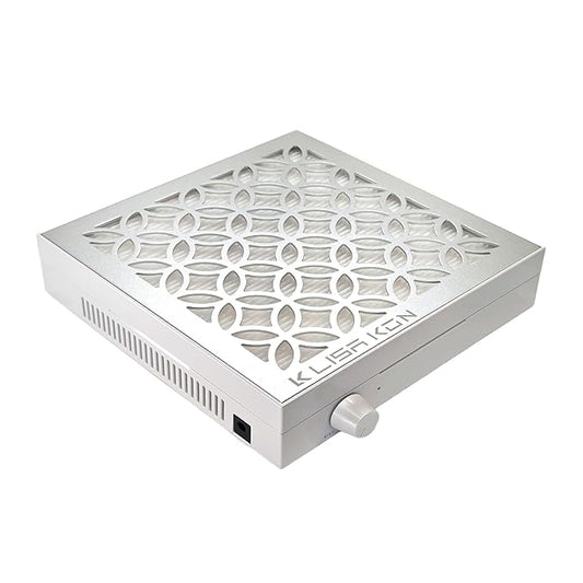 Nail Dust Collector with Reusable Filter, Professional Vacuum Fan Dust Extractor, Powerful & Quiet Nail Tech Dust Suction Machine for Acrylic Gel Nail Polishing, High-End Nail Salon-VivaGrace Women