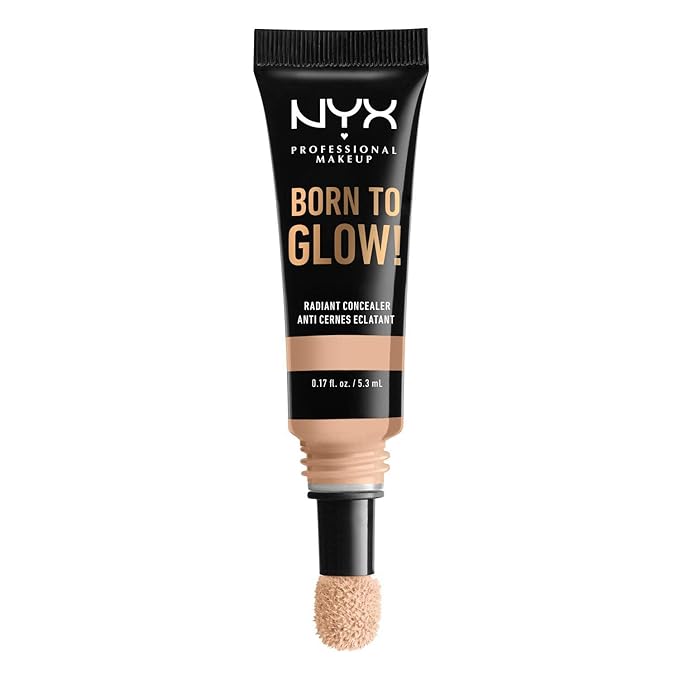 NYX PROFESSIONAL MAKEUP Born To Glow Radiant Concealer, Medium Coverage - Vanilla-VivaGrace Women