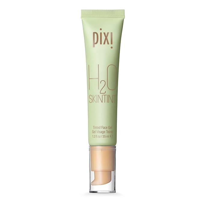 Pixi Beauty H2O SkinTint Tinted Face Gel, 1.2 fl oz / 35 ml, Beige-VivaGrace Women