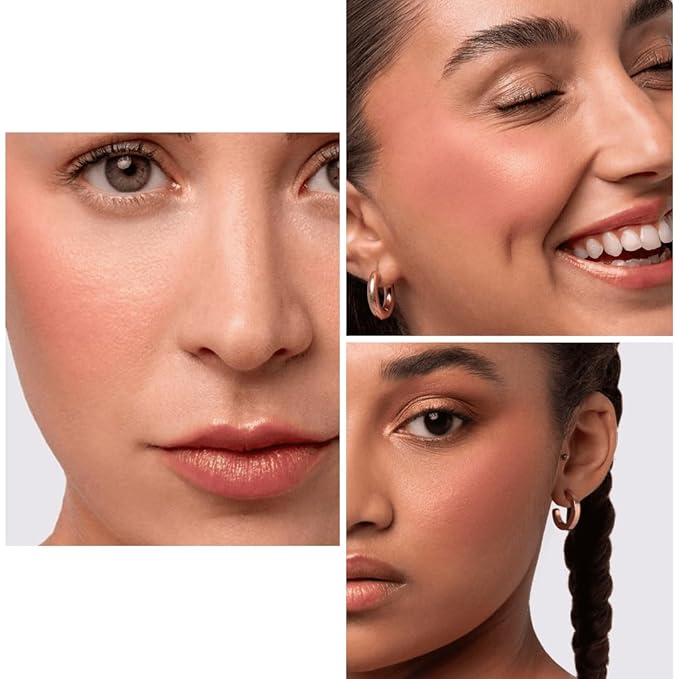 Makeup Powder Blusher - "Tantrum" - 4g / 0.141oz - Pigmented, Buildable, Lightweight Powder Blush for a Radiant, Healthy, Natural Glow. Versatile Shades - Pink, Coral, Peach & Golden Hues-VivaGrace Women