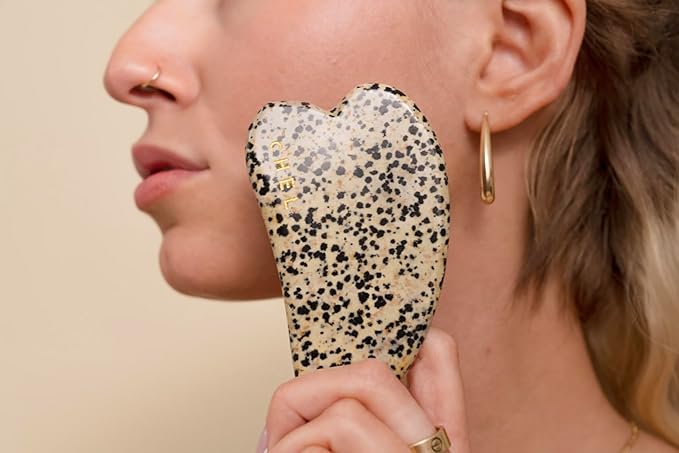 CHEL DALMATIAN JADE FACE GUA SHA-VivaGrace Women