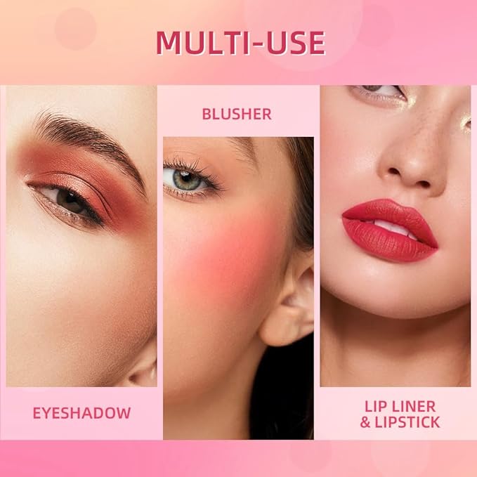 ibcccndc 6PCS Lip Liner and Lipstick Set - High Pigmented Creamy Matte Lip Liner Pencil Set for Girls and Women, Lip Makeup Gift Sets - Waterproof Formula (B)-VivaGrace Women