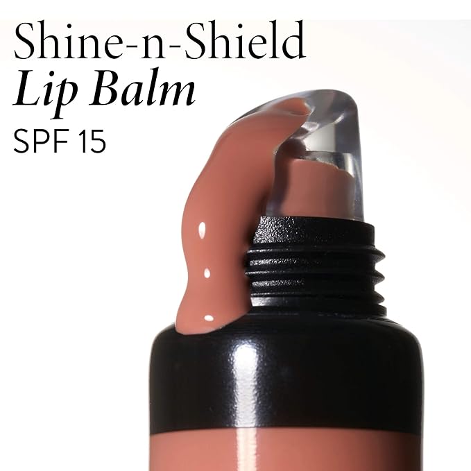 LAURA GELLER NEW YORK Shine-n-Shield Lip Balm SPF 15, Sunset Sands - Nourishes, Hydrates & Protects Lips-VivaGrace Women