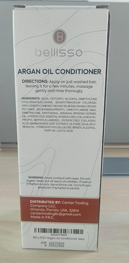 Argan Oil Conditioner - Sulfate Free with No Parabens - Moroccan Botanicals for Women and Men - Professional Moisturizing, Anti Frizz, Hydrating Solution for Dry, Wavy, Curly and Color Treated Hair-VivaGrace Women