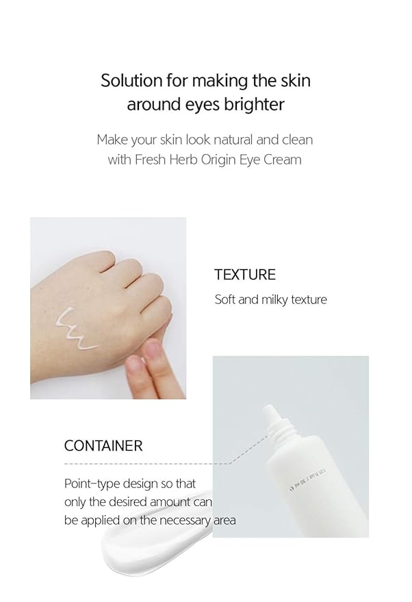 NACIFIC] FRESH HERB ORIGIN EYE CREAM-VivaGrace Women
