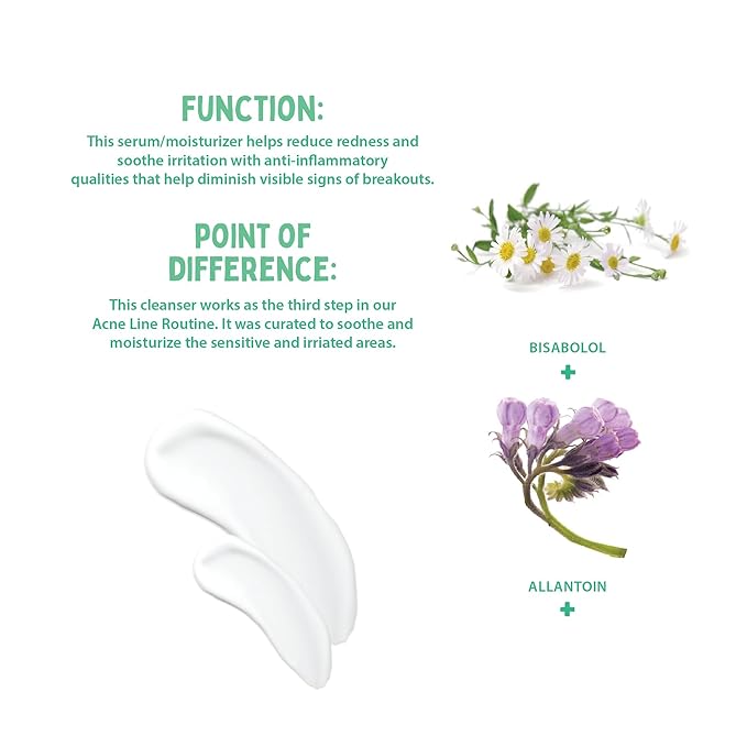 LHA Serum + Moisturizer | Hydrating, Moisturizing, Vegan Korean Skincare for Sensitive, Acne-Prone Skin (Facial Serum, 1.62 fl.oz)