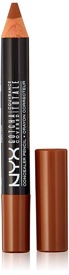 NYX Professional Makeup Gotcha Covered Concealer Pen, Cocoa, 0.04 Ounce-VivaGrace Women