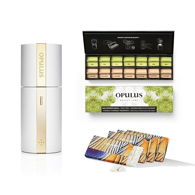 Smooth & Brighten System Collection, Activator with AHA Facial & Vitamin C Concentrate, Skin Renewal Trio, Skin Care Routine,Suitable for Dry Skin, Gift Bundle / Starter Kit-VivaGrace Women