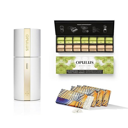 Smooth & Brighten System Collection, Activator with AHA Facial & Vitamin C Concentrate, Skin Renewal Trio, Skin Care Routine,Suitable for Dry Skin, Gift Bundle / Starter Kit-VivaGrace Women