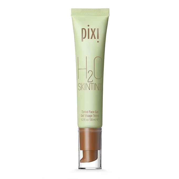 Pixi Beauty H2O SkinTint Tinted Face Gel, 1.2 fl oz / 35 ml, Mocha-VivaGrace Women