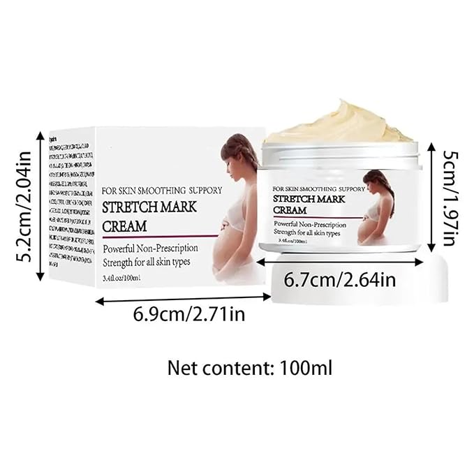 Stretch Mark Prevention Cream for Pregnancy, Stretch Mark Cream Remover, Stretch Mark Lotion for Pregnancy, Tummy Butter for Stretch Marks Pregnancy, Shea Butter Stretch Mark Removal Cream-VivaGrace Women