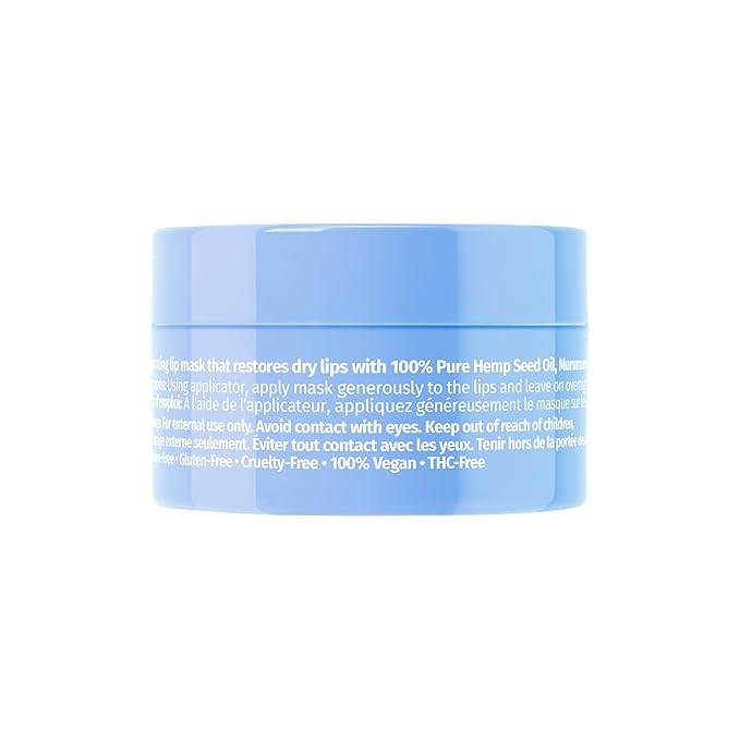 Hempz Hydrating Lip Sleeping Mask - Triple Moisture Fresh Citrus (.95 Oz.) | Overnight Hydrating Lip Balm for Dry Lips, Lip Repair, Chapped Lip Treatment & Nourishment for Women-VivaGrace Women