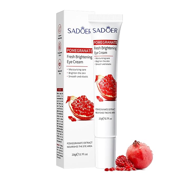 Pomegranate Eye Cream, Under Eye Cream For Dark Circles, Dark Circle Eye Cream For Puffiness And Bags, Anti Aging Eye Cream For Reduce Fine Lines & Wrinkles-VivaGrace Women