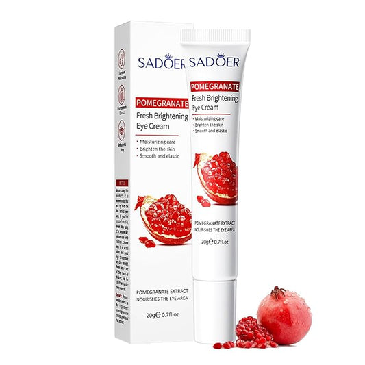 Pomegranate Eye Cream, Under Eye Cream For Dark Circles, Dark Circle Eye Cream For Puffiness And Bags, Anti Aging Eye Cream For Reduce Fine Lines & Wrinkles-VivaGrace Women