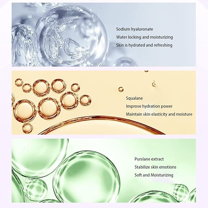 2Pcs Pore Primer,Skin Tone Correcting Facial Serum,One Step Face Makeup Primer,Isolation Cream Invisible Pore,Cover Acne Marks,Oil Control Moisturizing Essence Concealer Foundation-VivaGrace Women