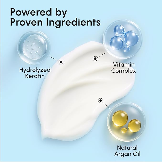 MAREE Leave In Hair Mask Keratin Treatment Conditioner - Leave In Conditioner for Curly Hair, Dry Damaged and Wavy - Extremely Deep Conditioning Mask - Hair Moisturizer - Tratamiento Para el Cabello-VivaGrace Women