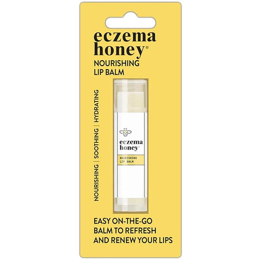 ECZEMA HONEY Nourishing Lip Balm - Organic Chapstick for Sensitive Skin - Daily Lip Moisturizer for Very Dry Lips - Mango Butter & Honey Lip Balm - Natural Lip Care Products (1 Ct)-VivaGrace Women