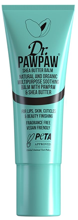 Shea Butter, Multi-Purpose Natural No Fragrance Balm for Hydrating Lips, Skin, Hair, Cuticles, Nails & Beauty Finishing (10 ml)-VivaGrace Women