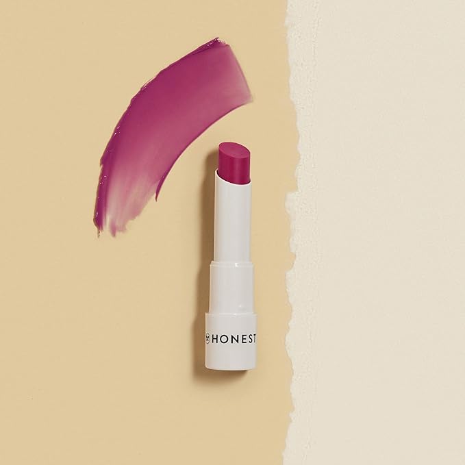 Honest Beauty Tinted Lip Balm | Antioxidant-rich Acai Extracts + Avocado Oil | EWG Certified, Vegan, Cruelty Free | Dragon Fruit-VivaGrace Women