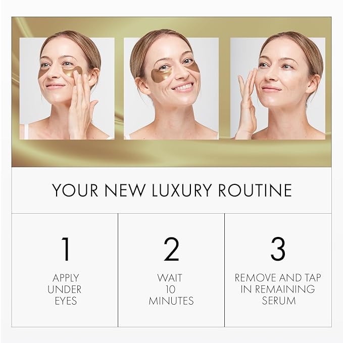 depology Black Caviar Under Eye Patches (30 Pairs), Anti-aging Hydrating Eye Mask for Wrinkles, Fine lines, Skincare with Hyaluronic Acid & Cica, Beauty & Personal Care-VivaGrace Women